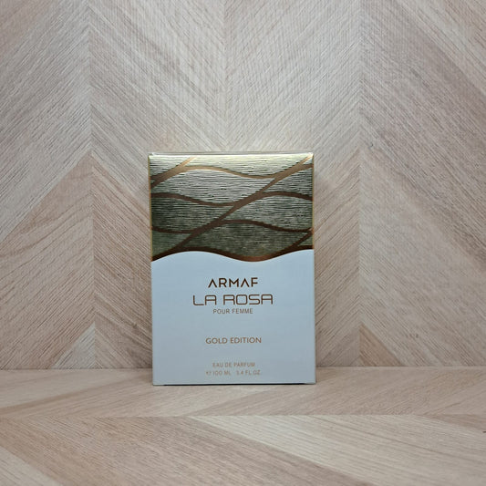 Perfume Caja Pandora La Rosa Gold Edition