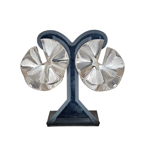 LaCasaDeLaPulsera Aretes Plata Doblados