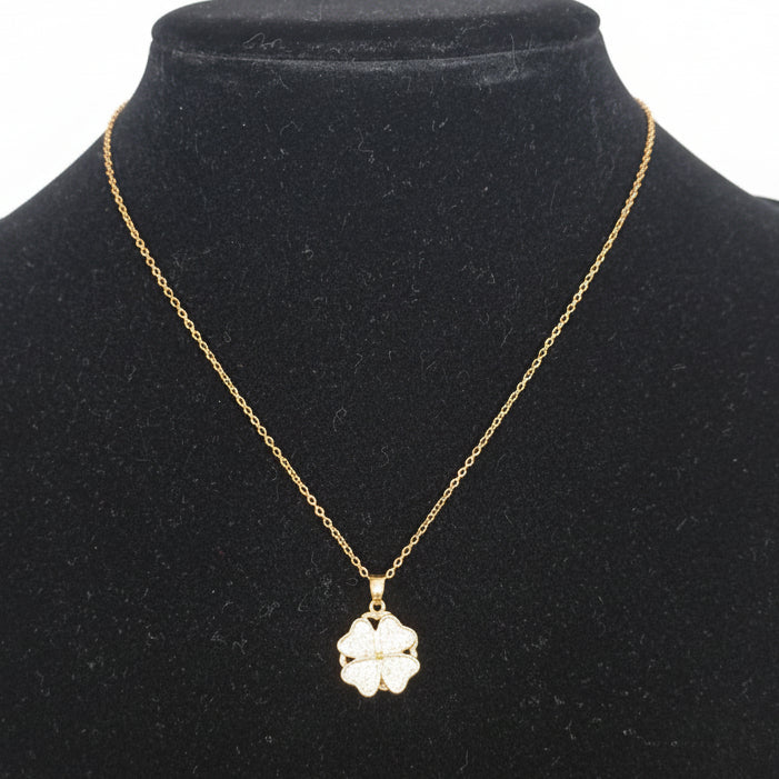 Joyeria Val Cadena Trebol Giratorio