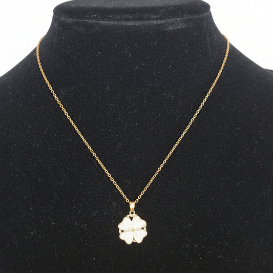 Joyeria Val Cadena Trebol Giratorio