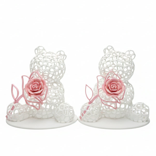 Crea3D Ositos Rosa Roja