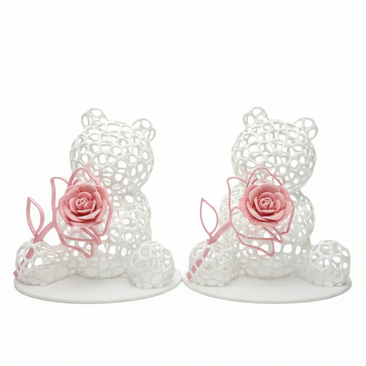 Crea3D Ositos Rosa Roja