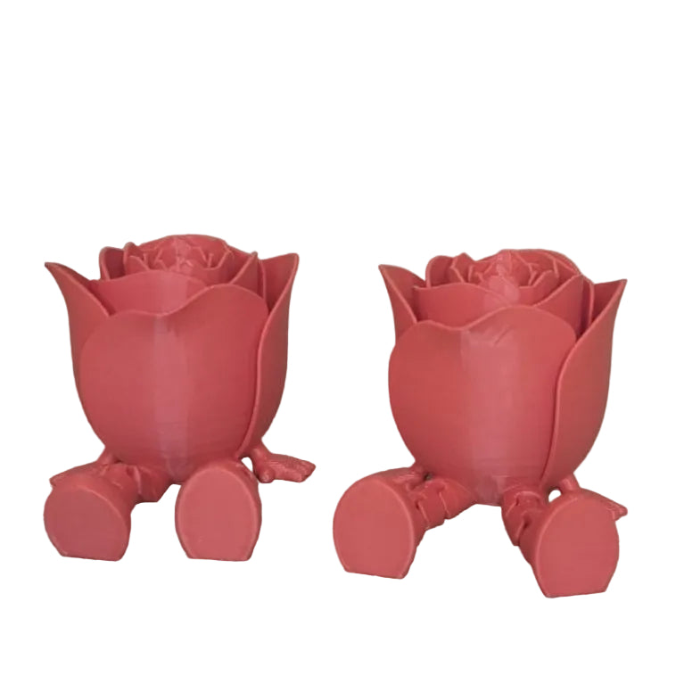 Crea3D Rosa Roja Articulada