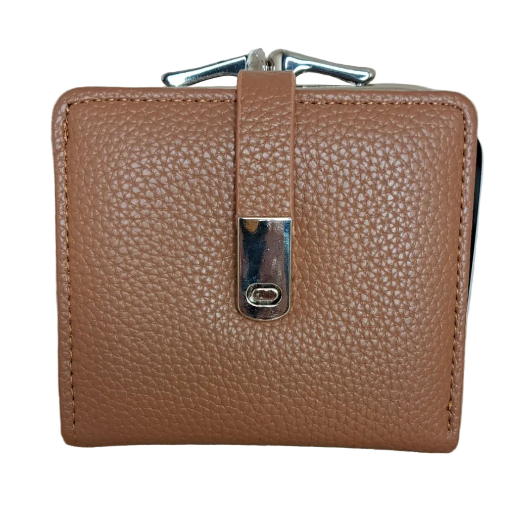 CBM Monedero Broche Plata