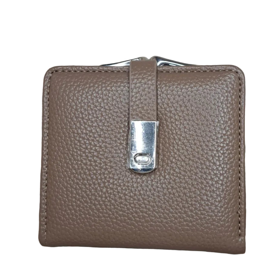 CBM Monedero Broche Plata