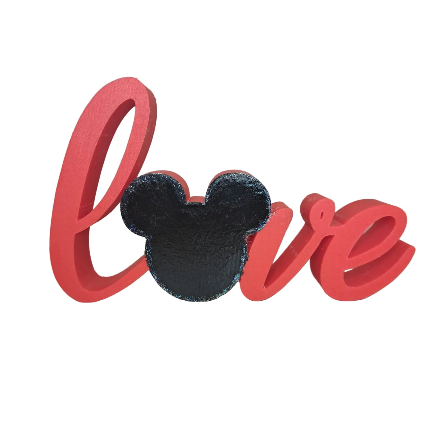 Smokey Design MTY Letrero Rojo Love