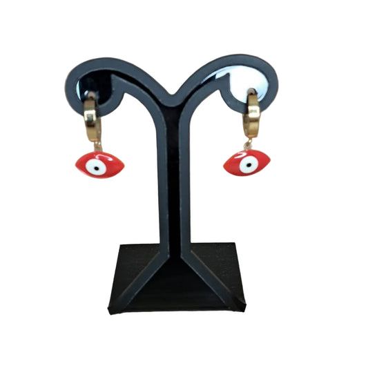 Gustitos Aretes Ojitos Rojos