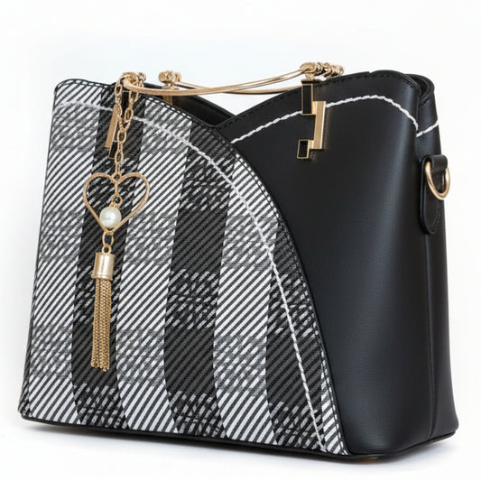 CMB Bolsa Hombro Block Cuadros