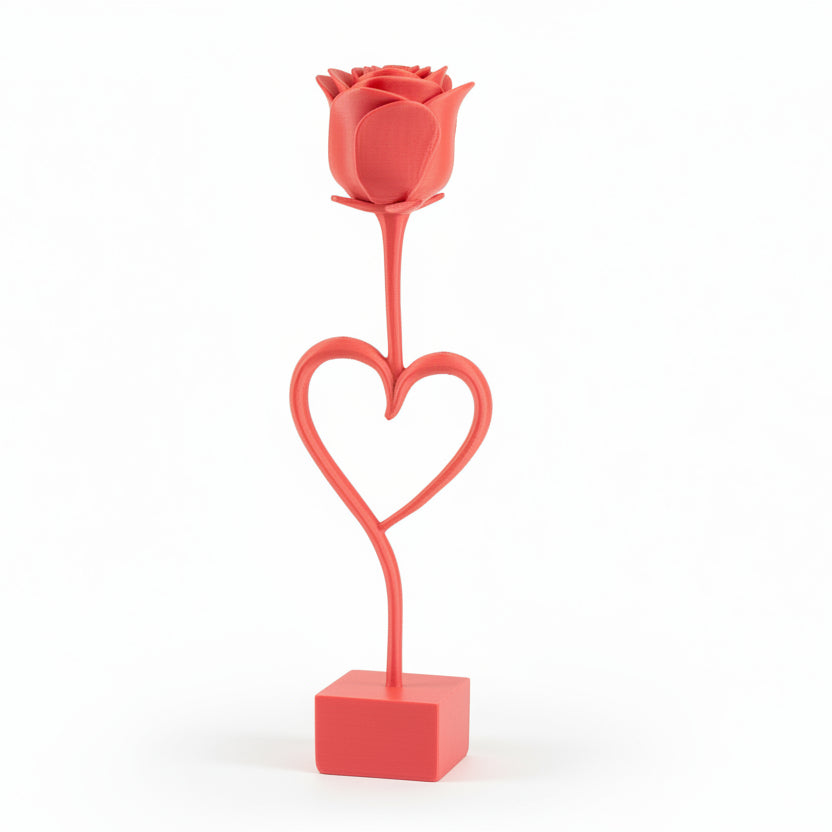 Crea3D Flor Eterna Corazon