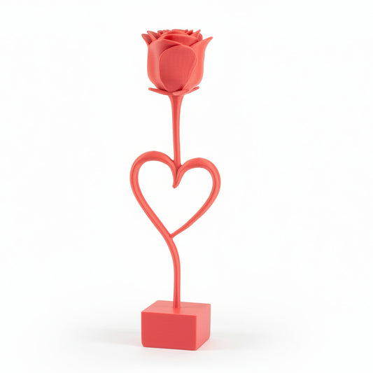 Crea3D Flor Eterna Corazon