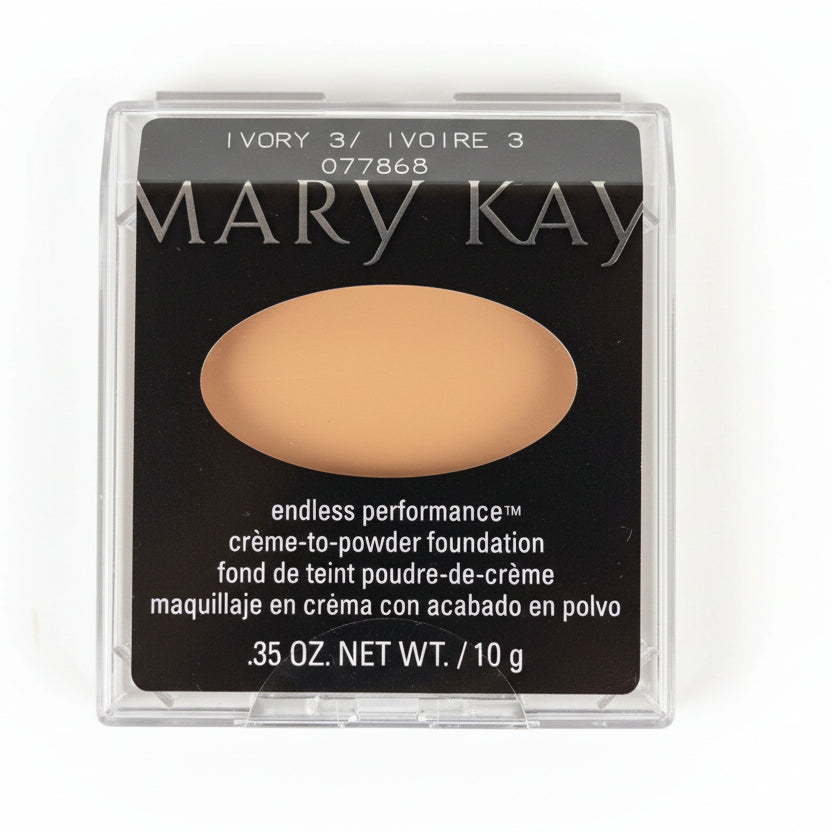 JE Mary Kay Maquillaje Crema Acabado Polvo