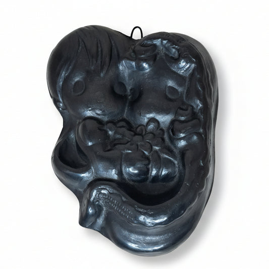 Cassiopea Gallery Figura Dos Niños Negro