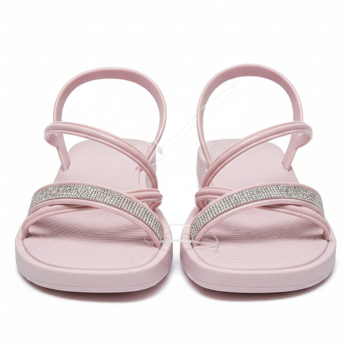SandaliasMary Sandalias Dama Brillos Rosa