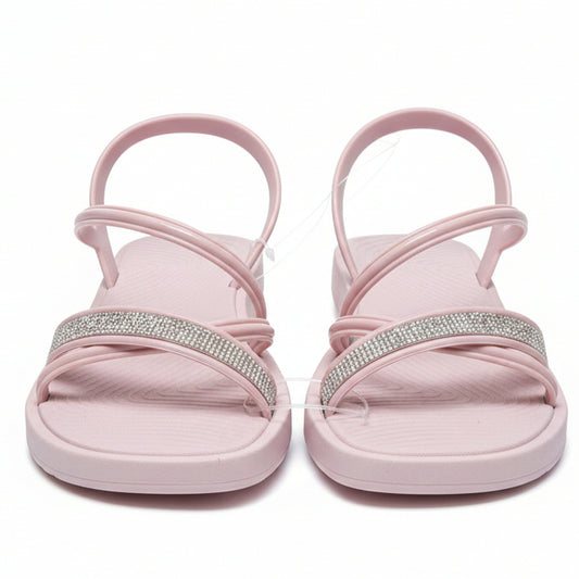SandaliasMary Sandalias Dama Brillos Rosa