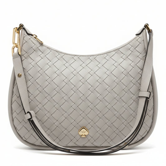 CBM KATE SPADE Bolsa Hombro Trenzado Nuez