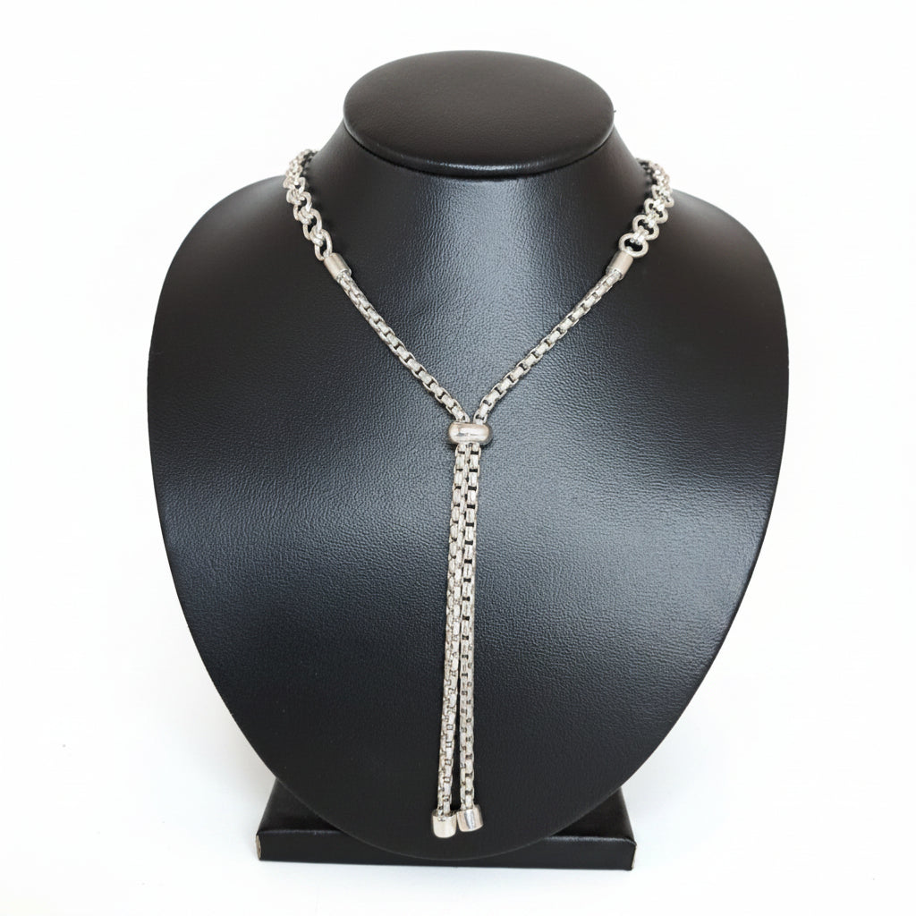CBM LUCKY BRAN Collar Plateado