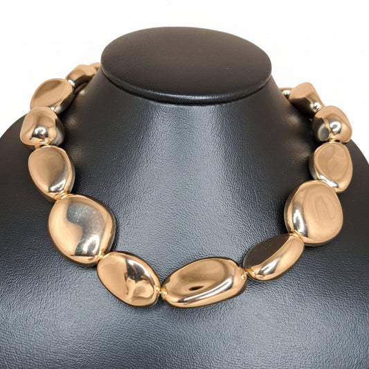 CBM GIANI BERNINI Collar Perlas Doradas