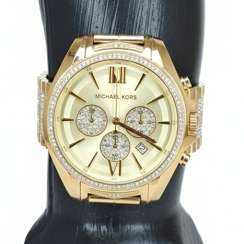 CBM MICHAEL KORS Reloj Brillos Dorado