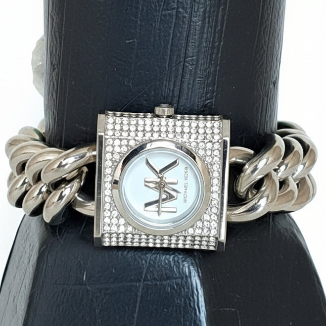 CBM MICHAEL KORS Reloj Brillo Plateado