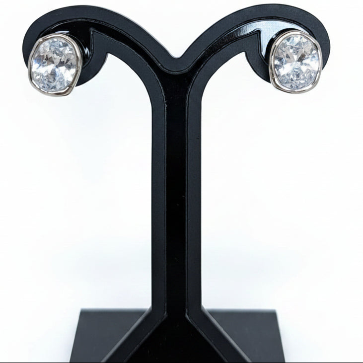 CBM KATE SPADE Aretes Piedra Transparente