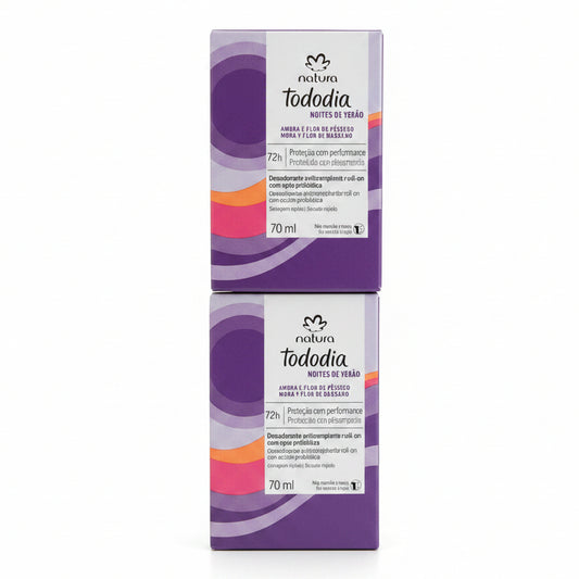 EF Natura Desodorante Roll On Mora Flor Durazno