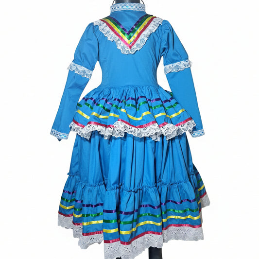 NVI Vestido Jalisco Azul