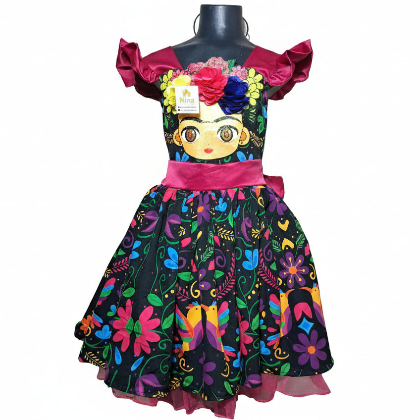 NVI Vestido Frida Negro