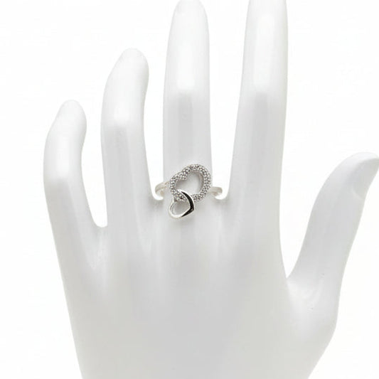 Nomada Joyeria Anillo Corazon Doble