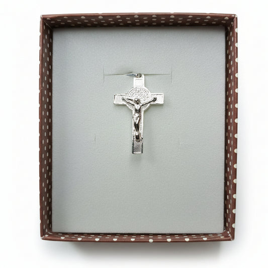 Nomada Joyeria Dije Cruz Cristo San Benito