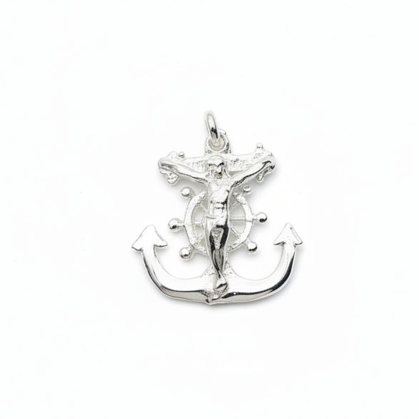 Nomada Joyeria Dije Cristo Ancla