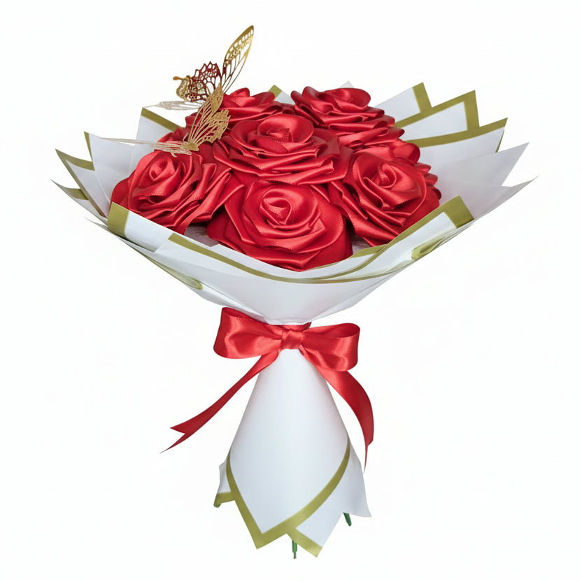 Rosas Eternas Romi Ramo 10 Rosas