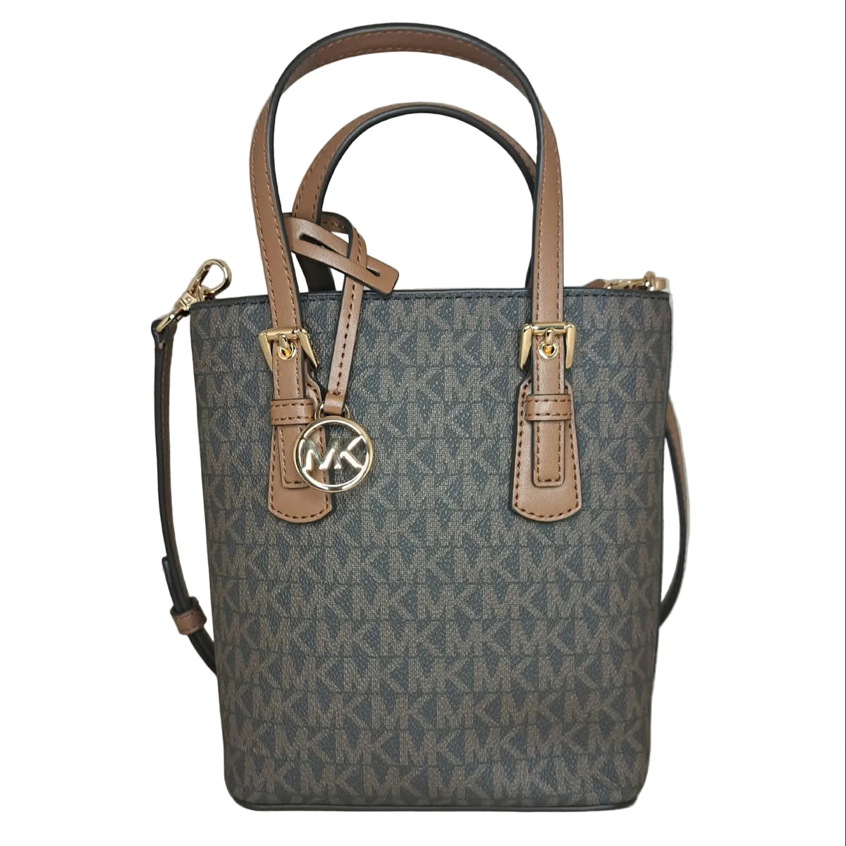 CBM Bolsa Mano MK Estampada Cafe