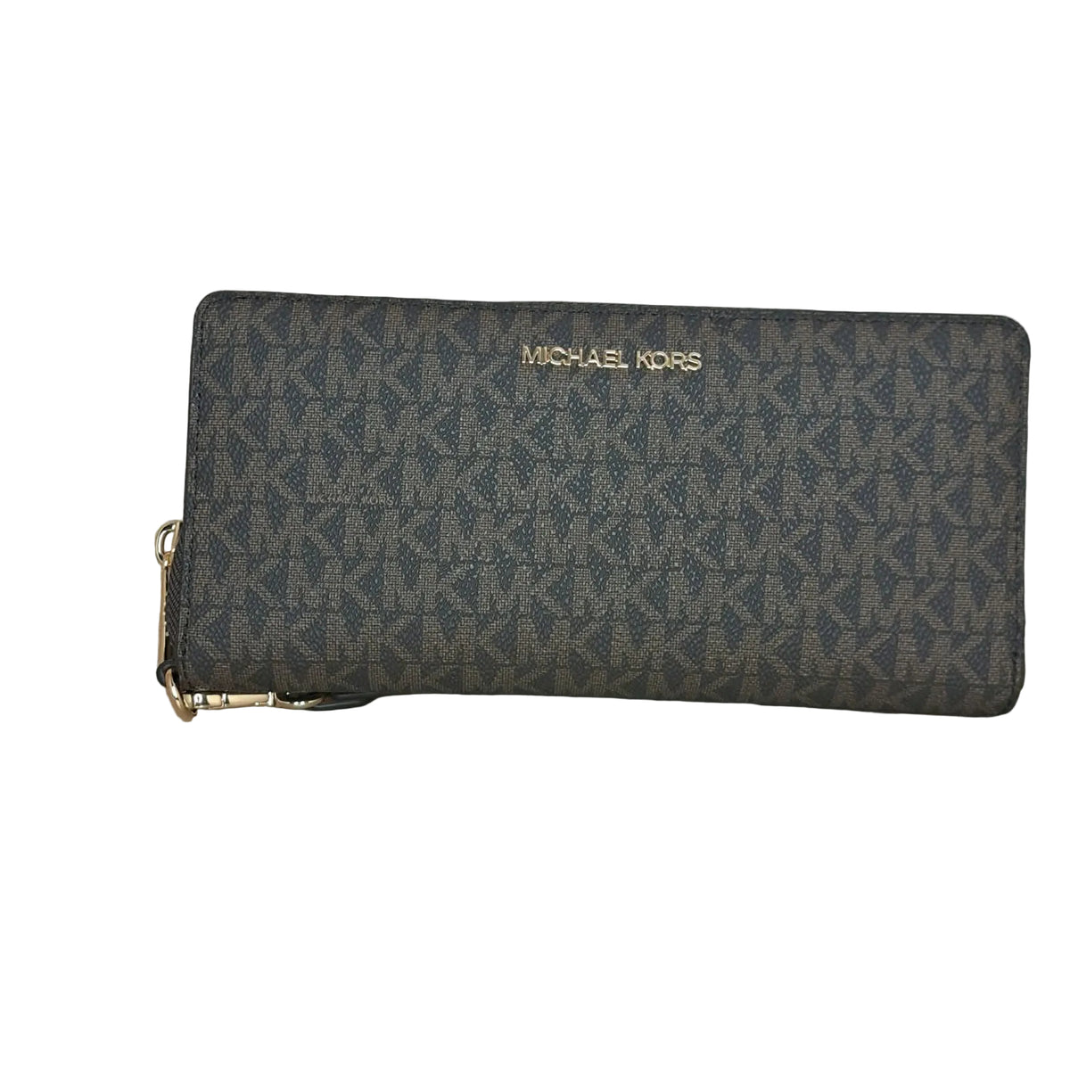 CBM Cartera Cierre MK Estampado Cafe