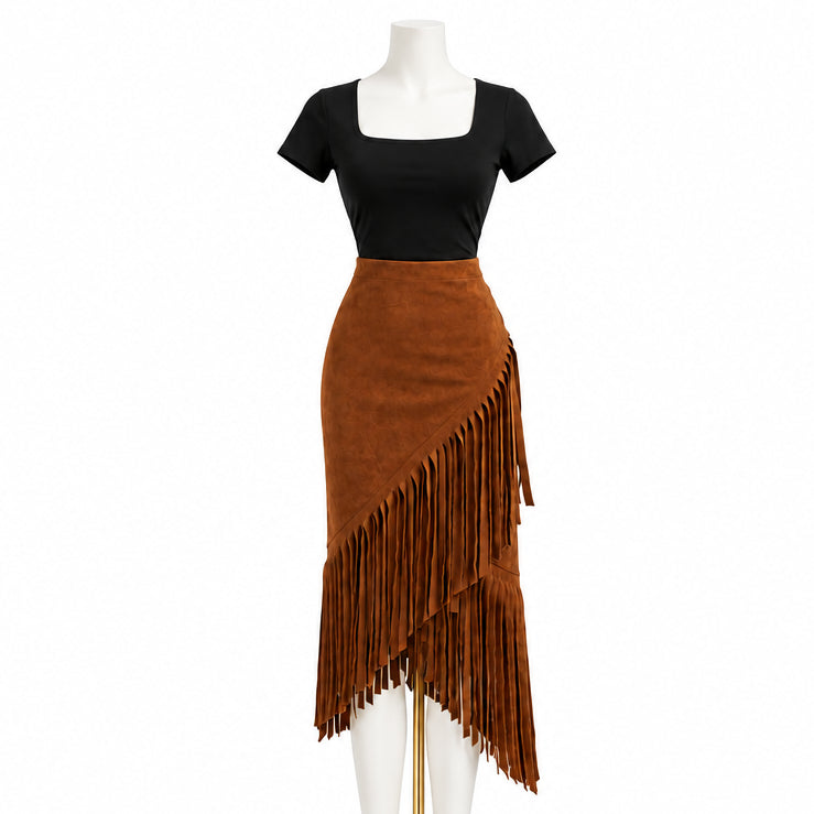 CarolinaBoutique Falda Vaquera