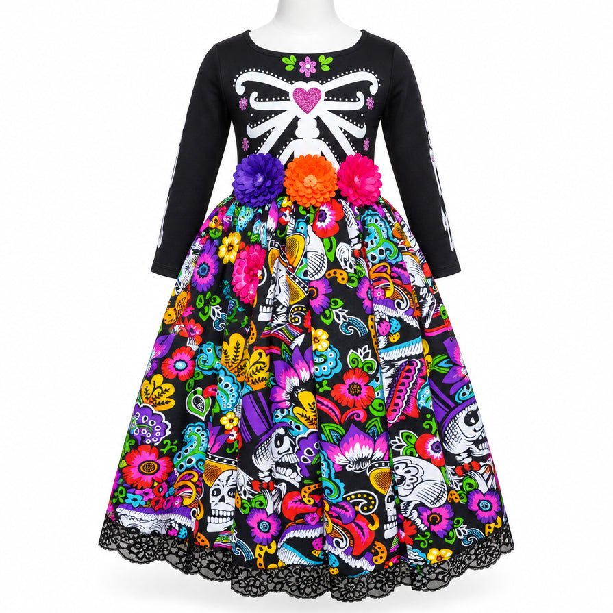 NVI Vestido Catrina Corazon