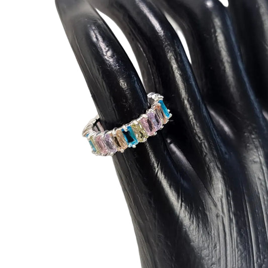 Nomada Joyeria Anillo Baguette Churumbela Completo