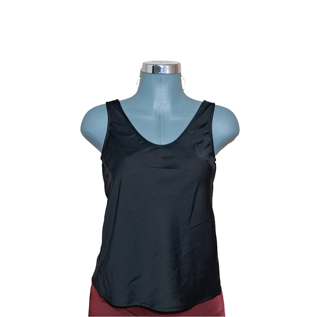 Productos Esther Rangel Blusa Satin Negra