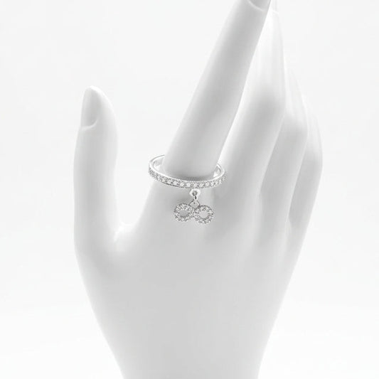 Nomada Joyeria Anillo Infinito Colgante
