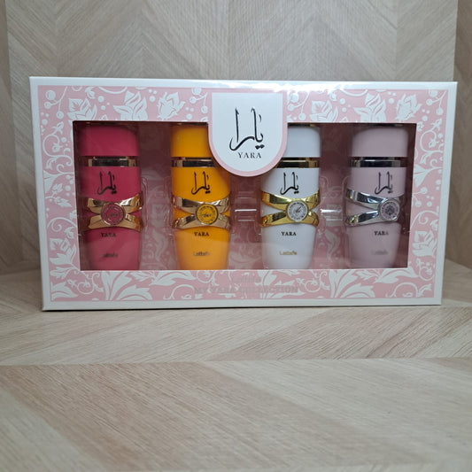 Perfume Caja Pandora Set Yara Collection 4PZAS
