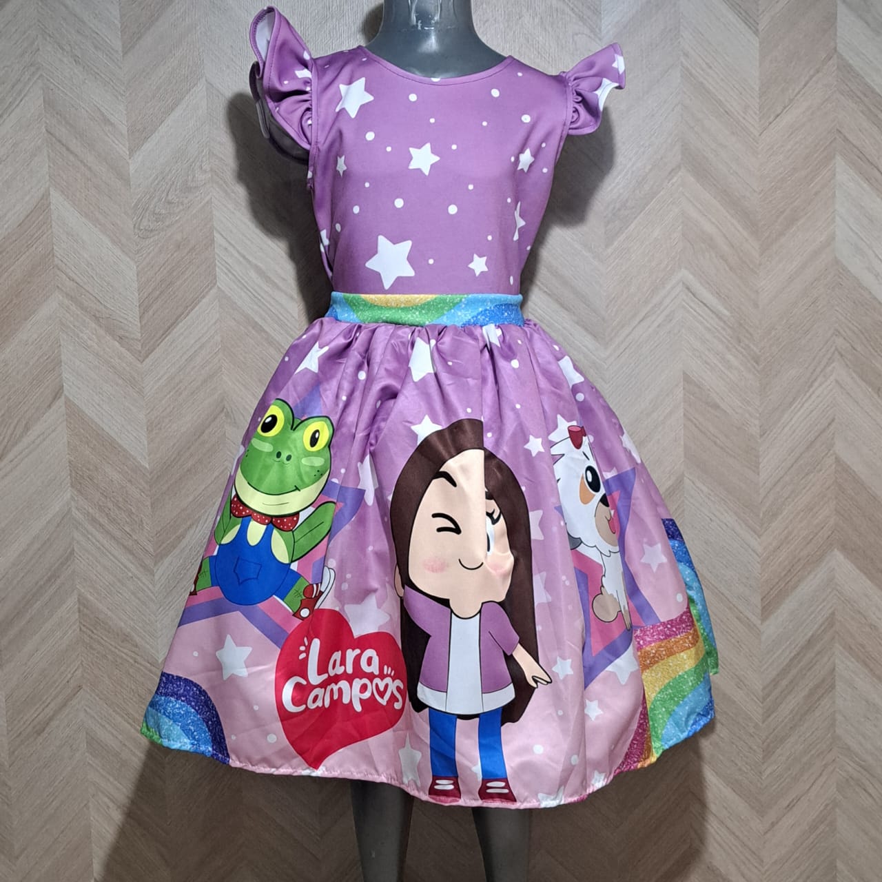 Cenicienta Vestido Lara Campos Morado