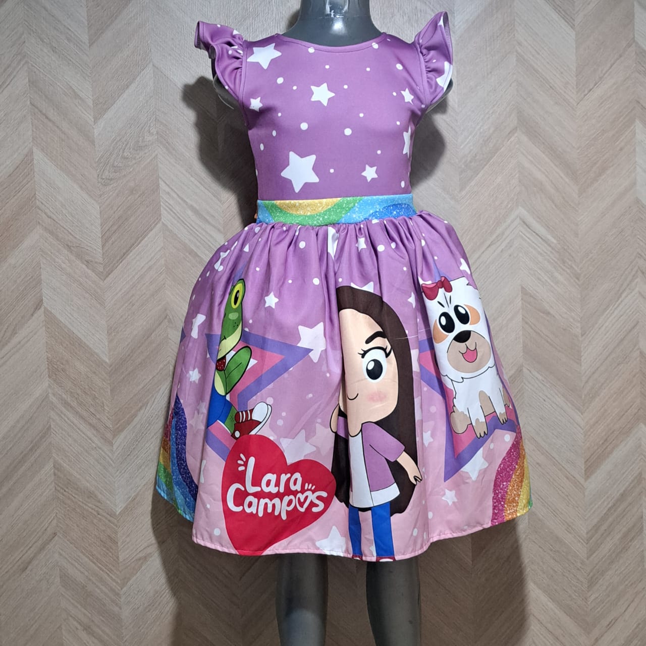 Cenicienta Vestido Lara Campos Morado