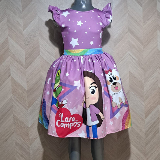 Cenicienta Vestido Lara Campos Morado