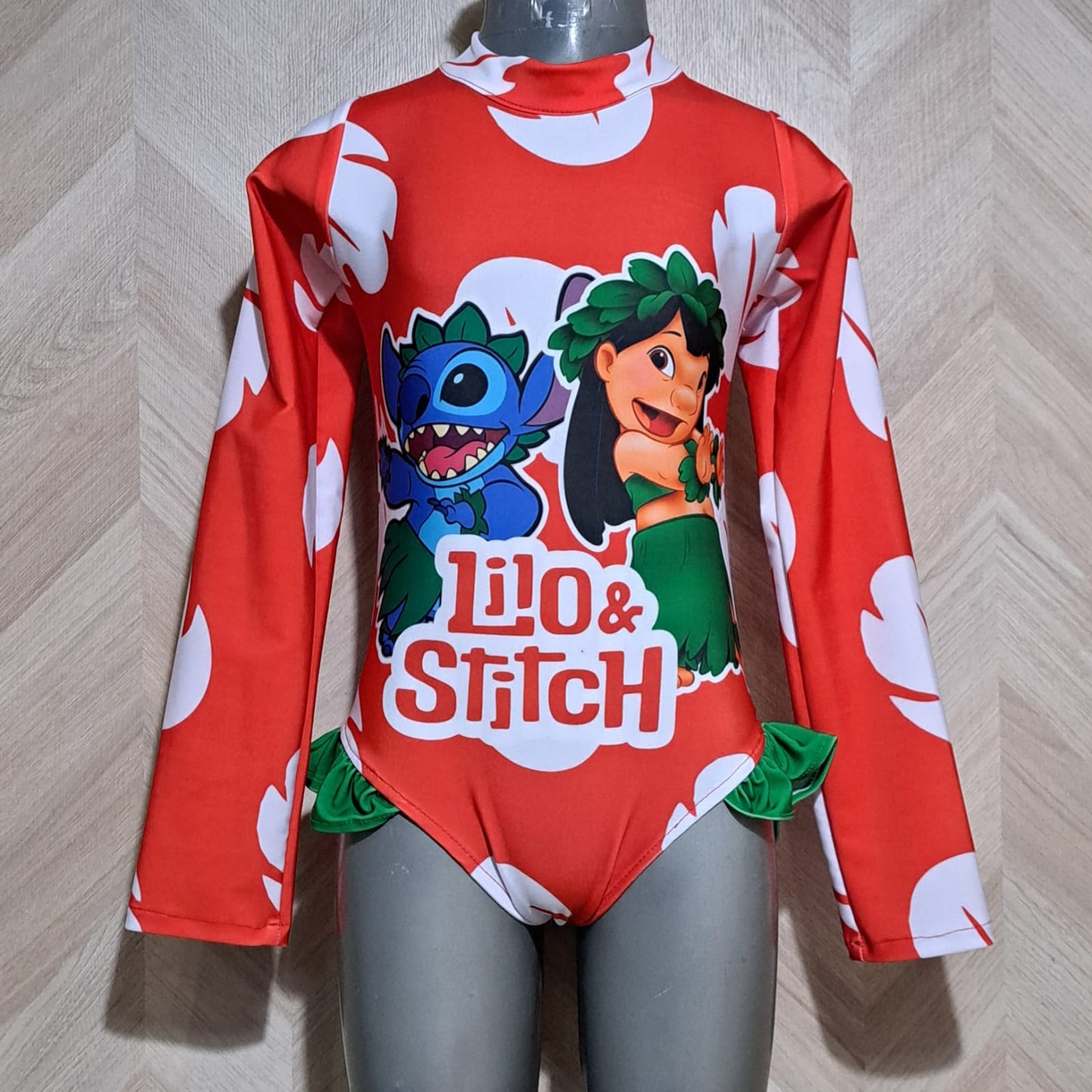 Cenicienta Traje Bano LStich Rojo ML