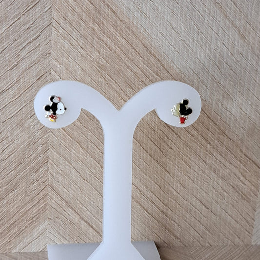 Joyeria de Plata Estelita Aretes Mini Mickey