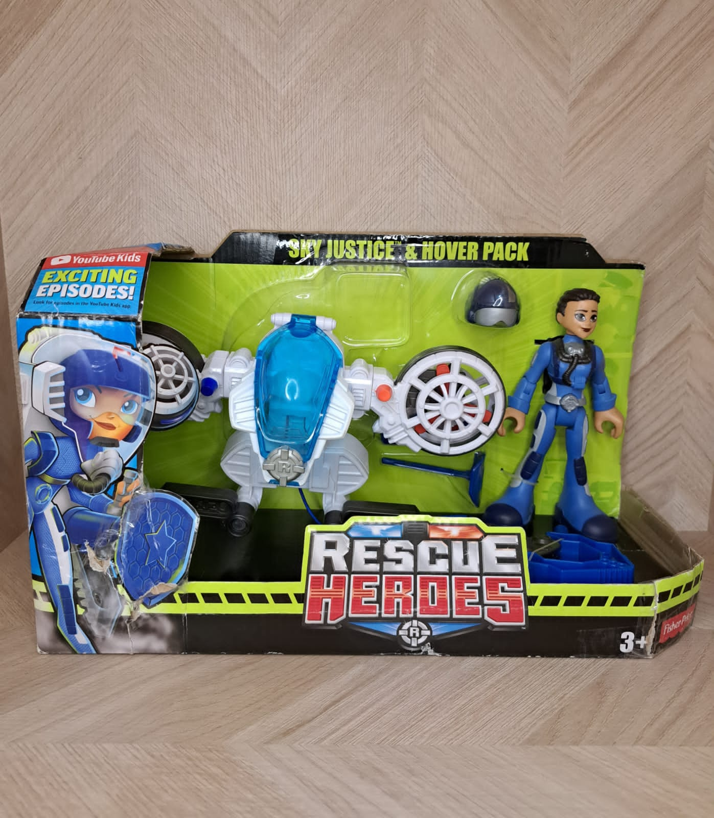 Rescue Heroes /Sky Justice & Hover Pack